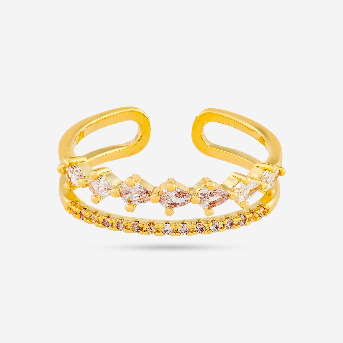 Trendy Zircon Finger Ring Trendy Finger Ring 192557