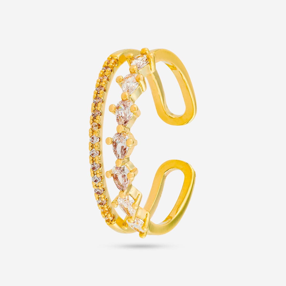 Trendy Zircon Finger Ring Trendy Finger Ring 192557