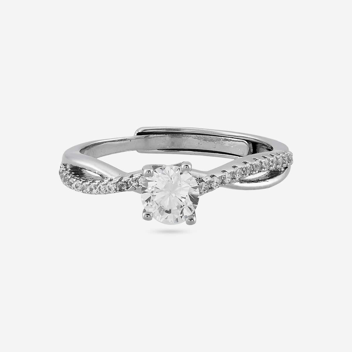 Trendy Zircon Finger Ring Trendy Finger Ring 195859