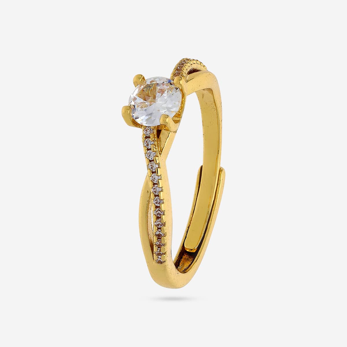 Trendy Zircon Finger Ring Trendy Finger Ring 195859