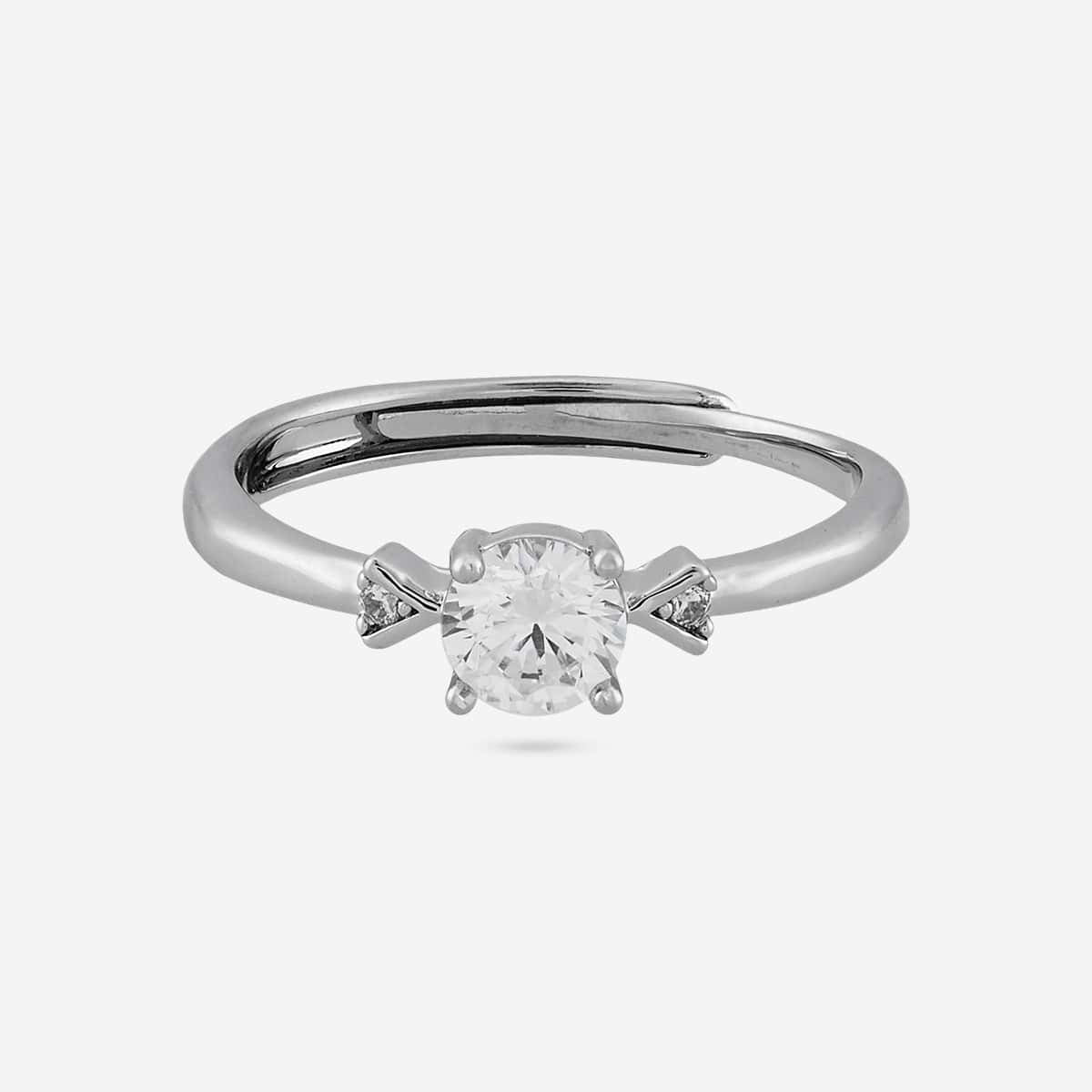 Trendy Zircon Finger Ring Trendy Finger Ring 196005