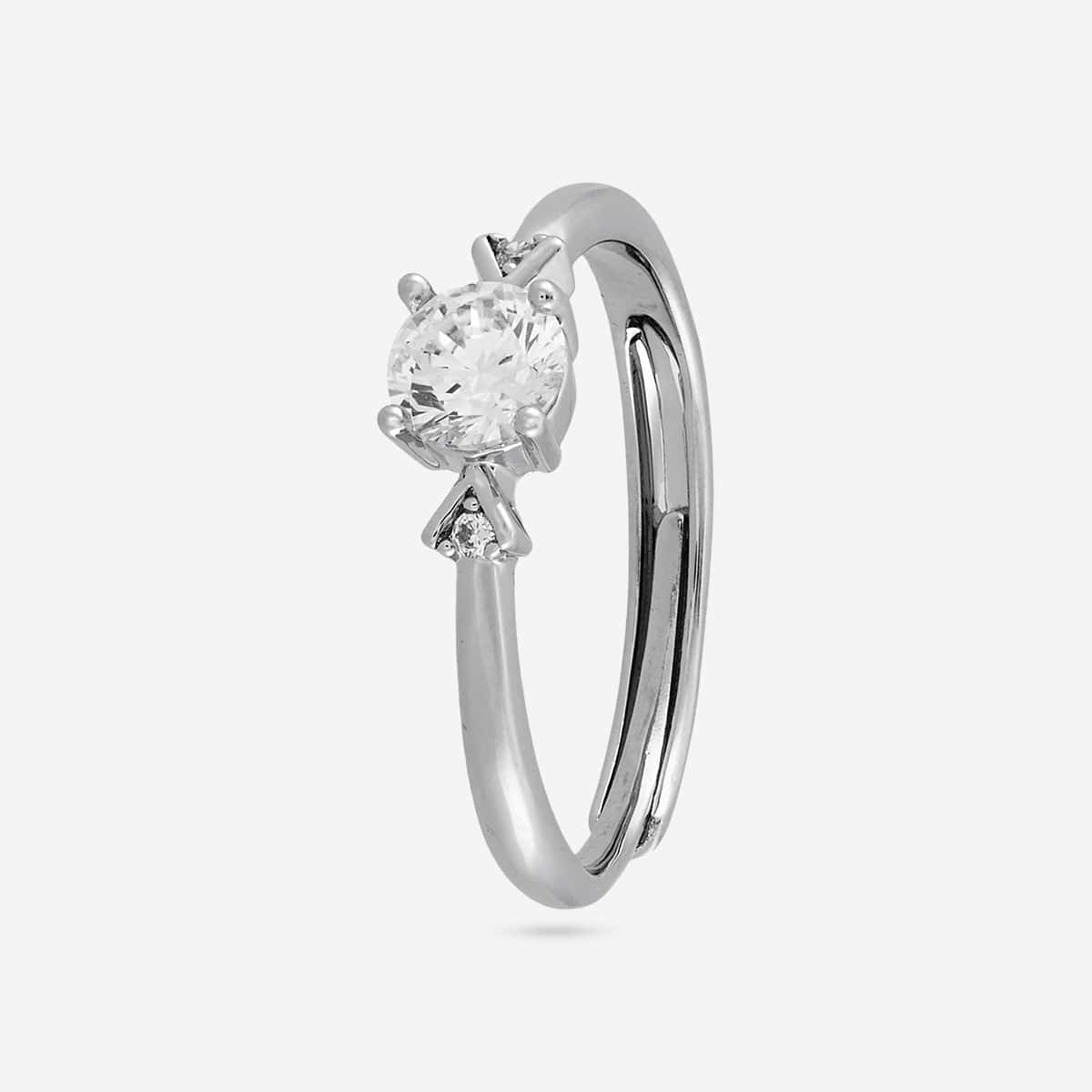 Trendy Zircon Finger Ring Trendy Finger Ring 196005