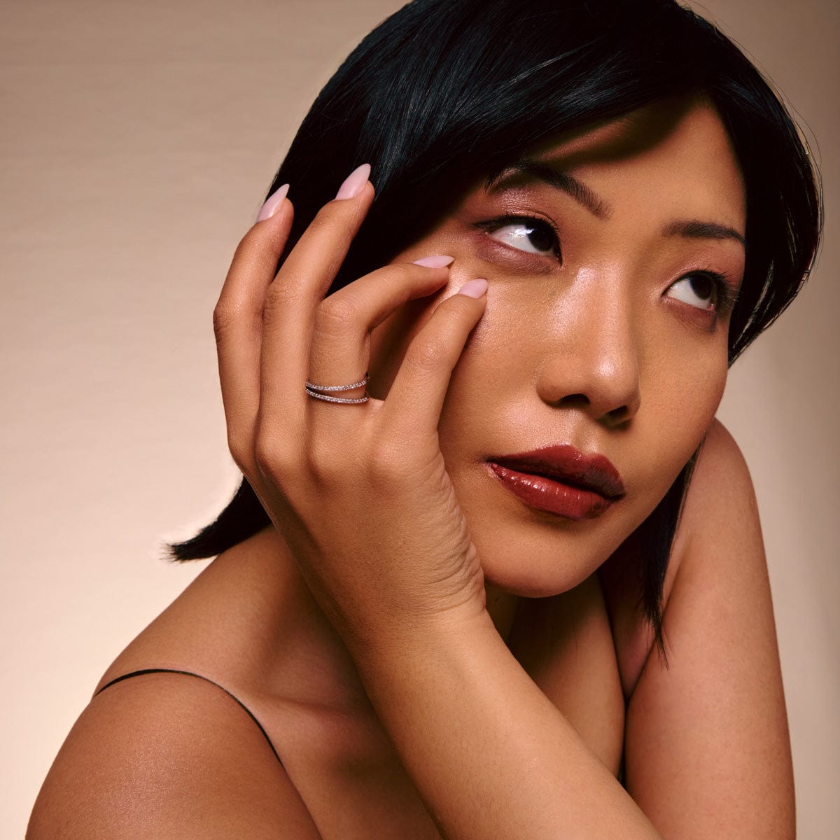 Trendy Zircon Finger Ring Trendy Finger Ring 197958