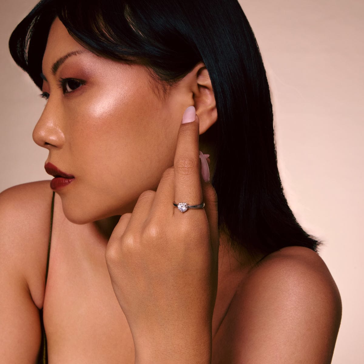 Trendy Zircon Finger Ring Trendy Finger Ring 197964