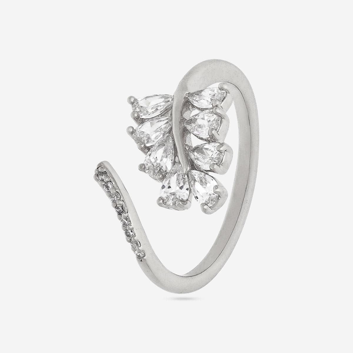 Trendy Zircon Finger Ring Trendy Finger Ring 197986
