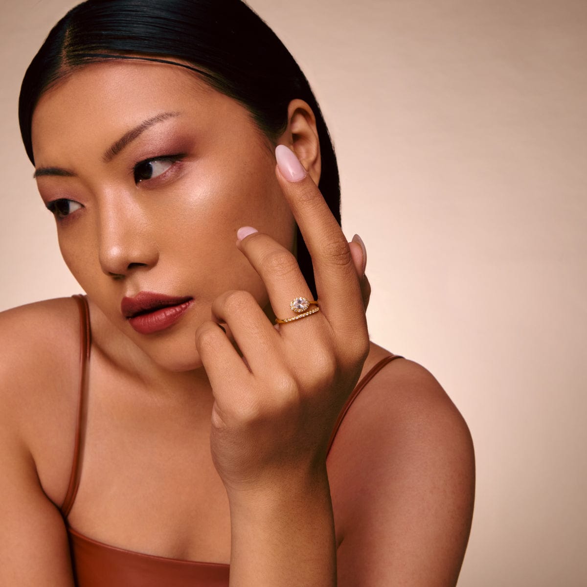 Trendy Zircon Finger Ring Trendy Finger Ring 197987