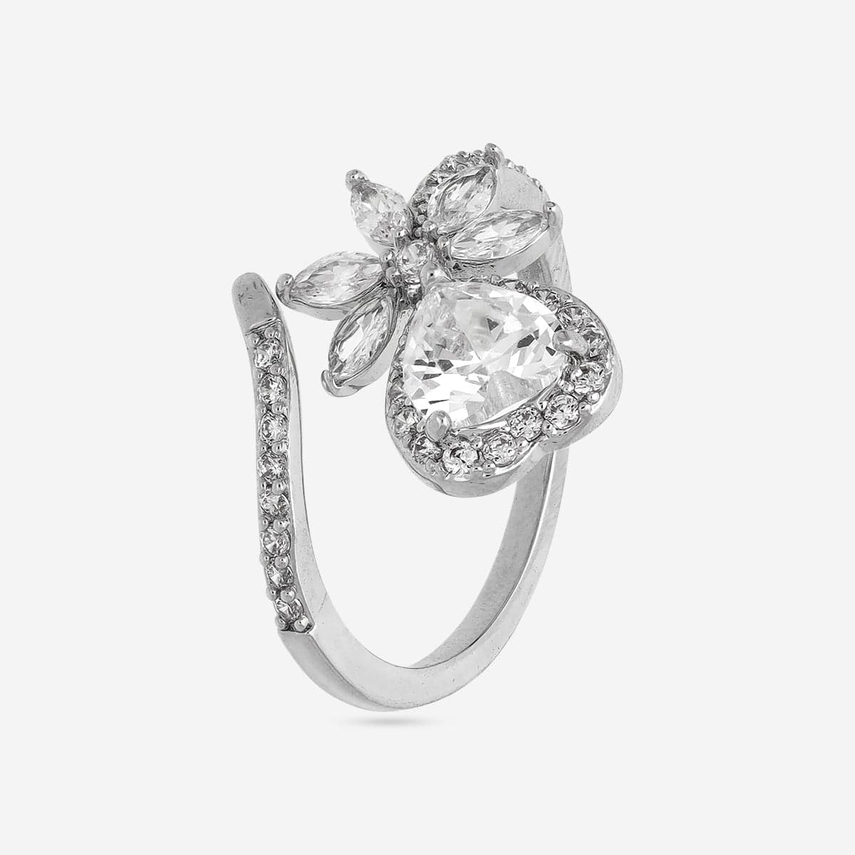 Trendy Zircon Finger Ring Trendy Finger Ring 197993