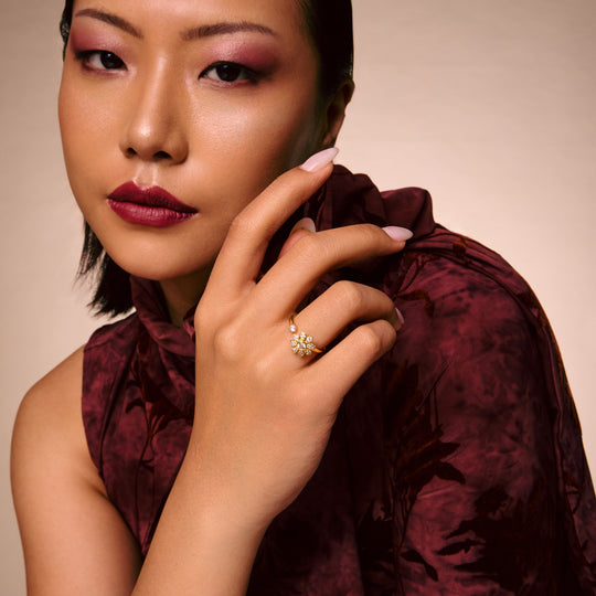 Trendy Zircon Finger Ring Trendy Finger Ring 197994