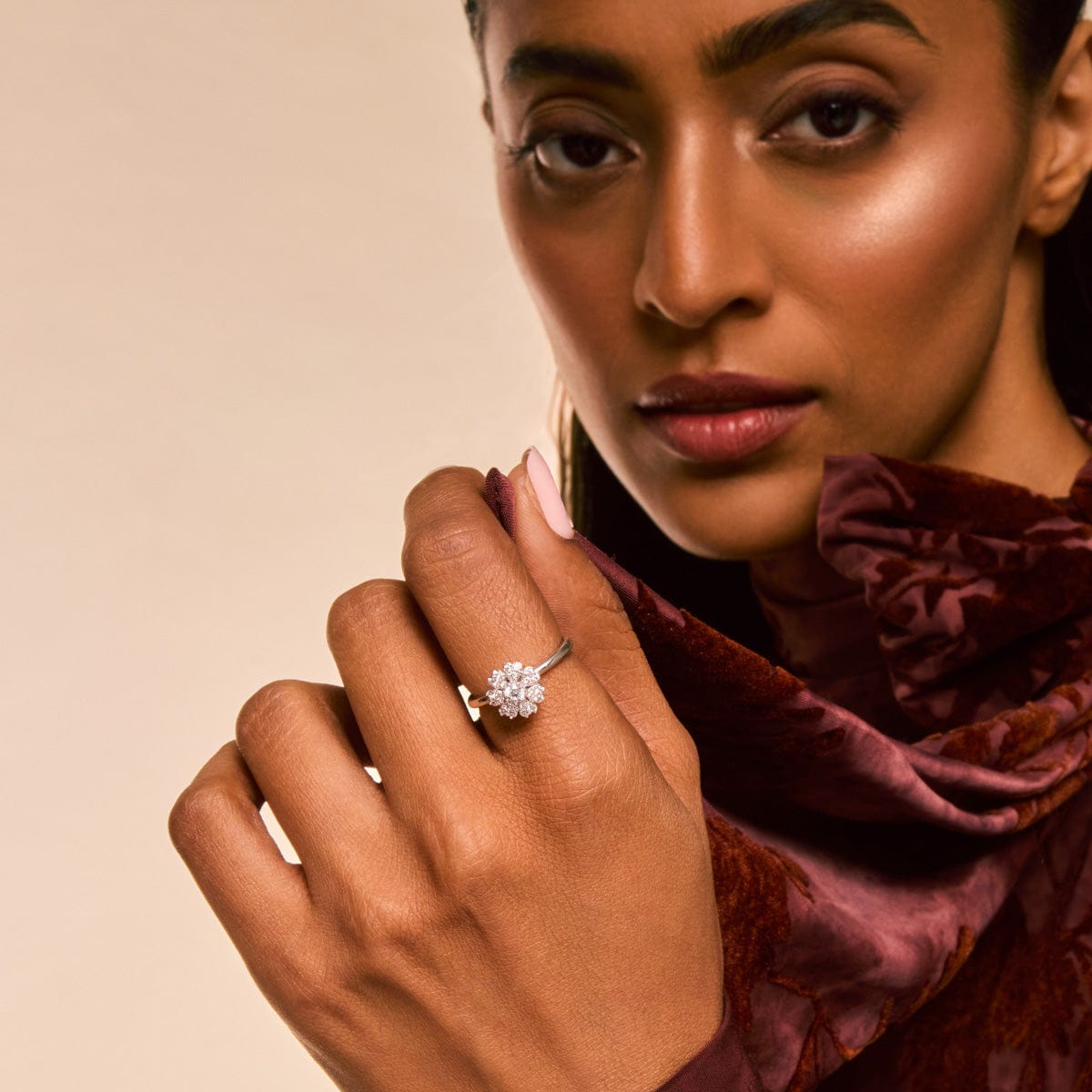 Trendy Zircon Finger Ring Trendy Finger Ring 197995