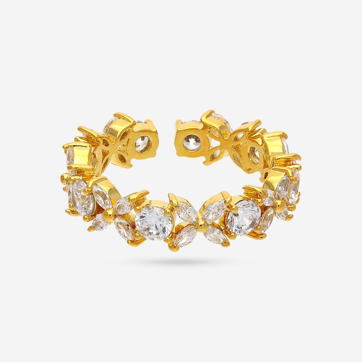 Trendy Zircon Finger Ring Trendy Finger Ring 198084