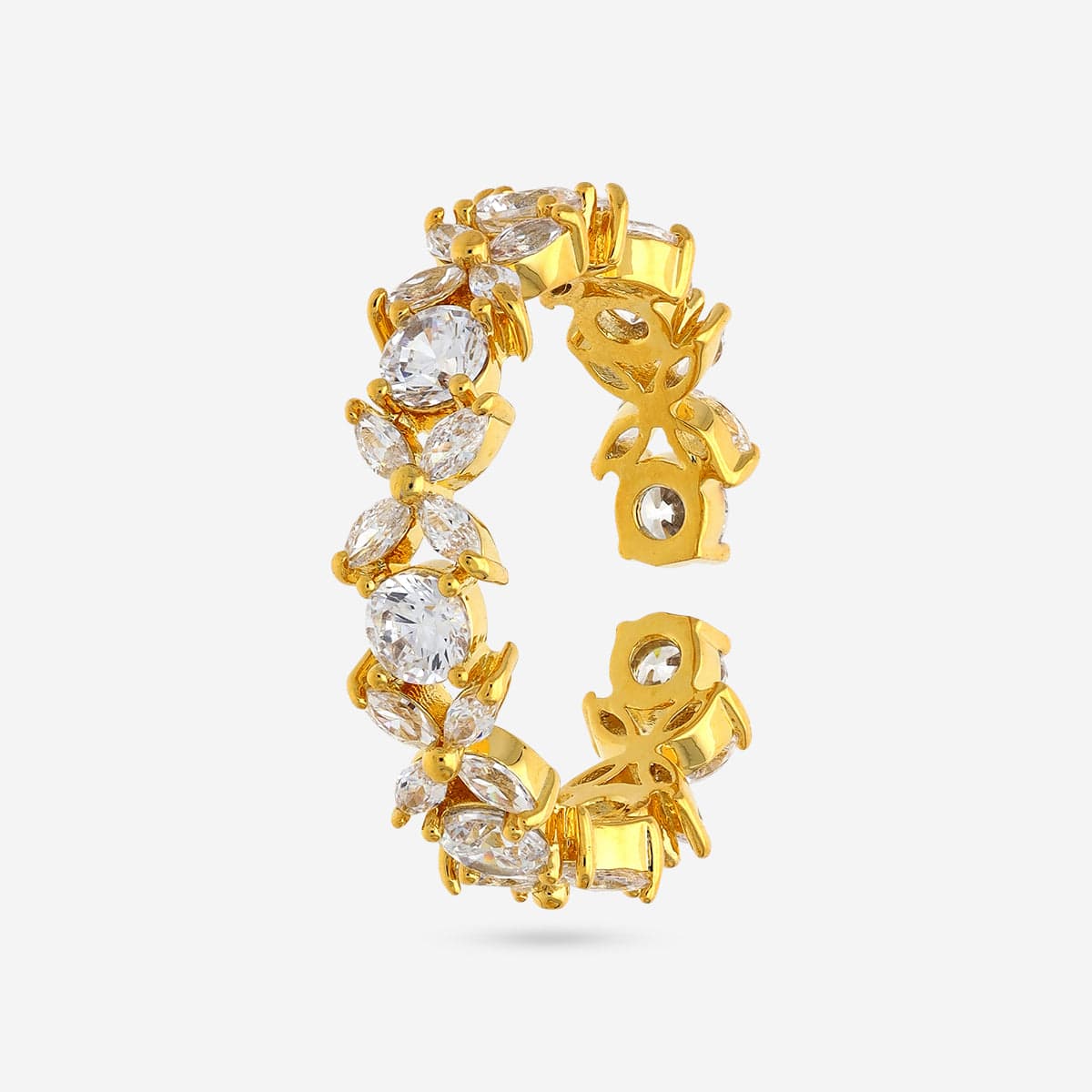Trendy Zircon Finger Ring Trendy Finger Ring 198084