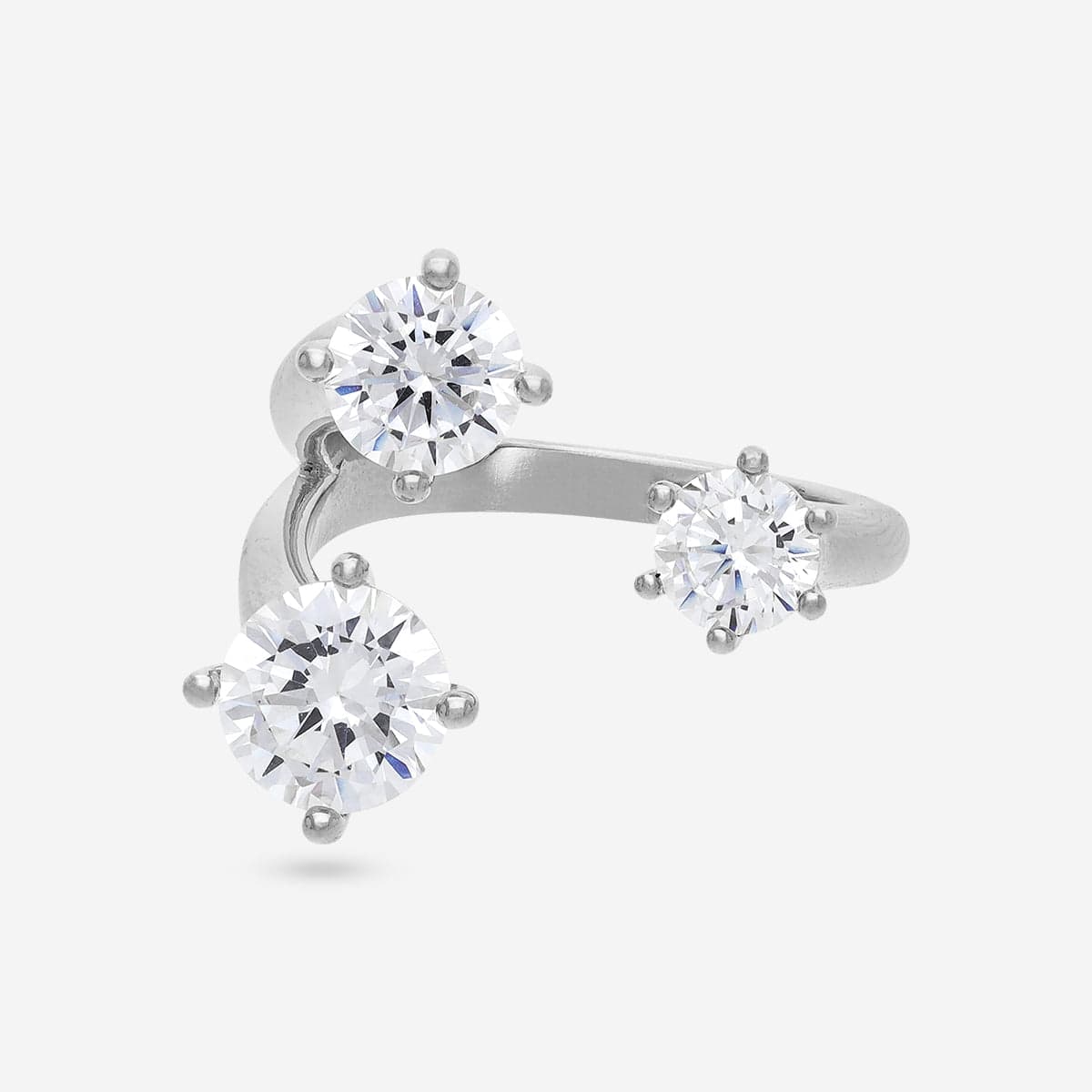 Trendy Zircon Finger Ring Trendy Finger Ring 198085