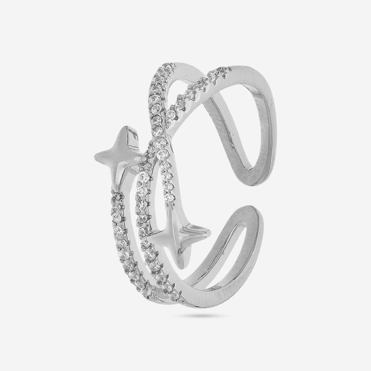 Trendy Zircon Finger Ring Trendy Finger Ring 198086