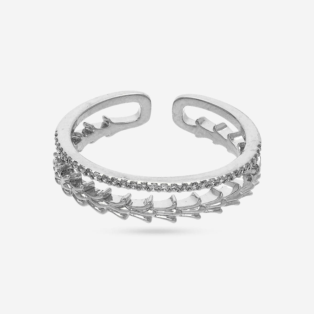 Trendy Zircon Finger Ring Trendy Finger Ring 198089