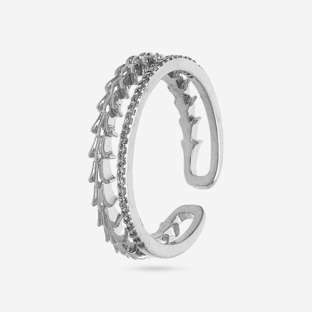 Trendy Zircon Finger Ring Trendy Finger Ring 198089