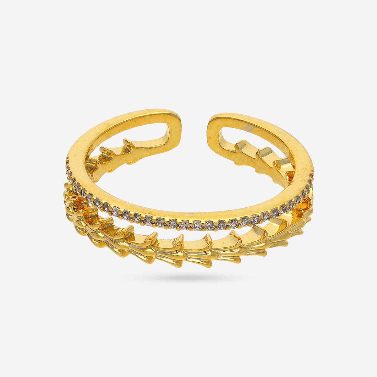Trendy Zircon Finger Ring Trendy Finger Ring 198089