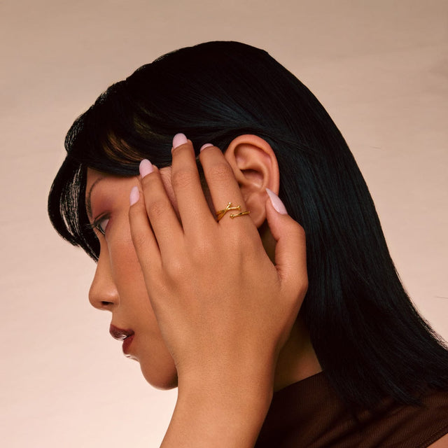 Trendy Zircon Finger Ring Trendy Finger Ring 198090