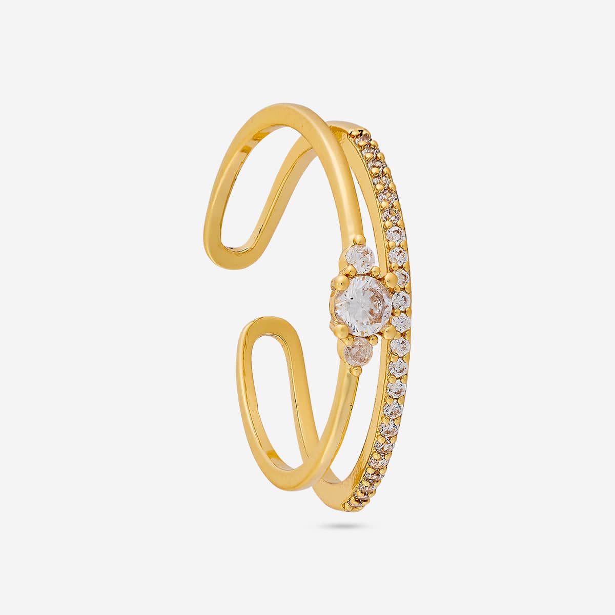 Trendy Zircon Finger Ring Trendy Finger Ring 198115