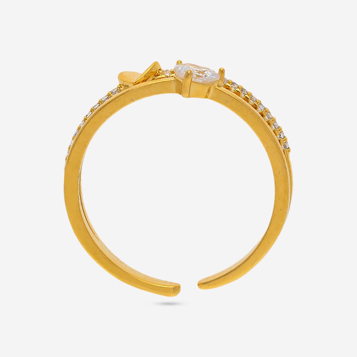 Trendy Zircon Finger Ring Trendy Finger Ring 198149