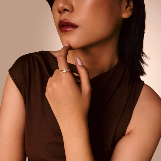 Trendy Zircon Finger Ring Trendy Finger Ring 198152