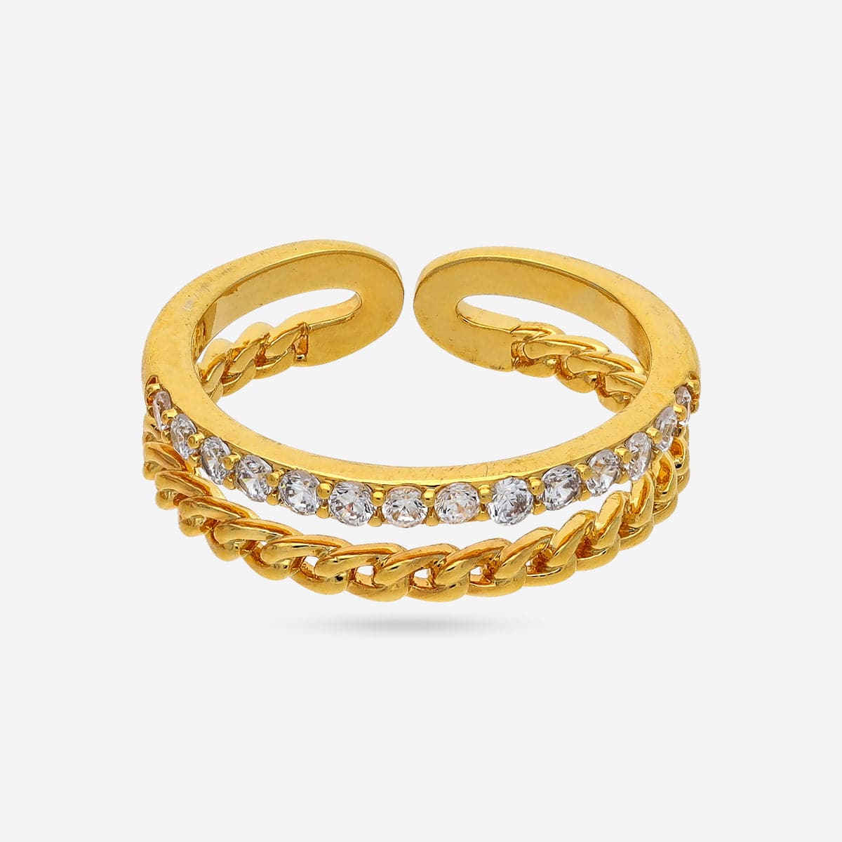 Trendy Zircon Finger Ring Trendy Finger Ring 198154