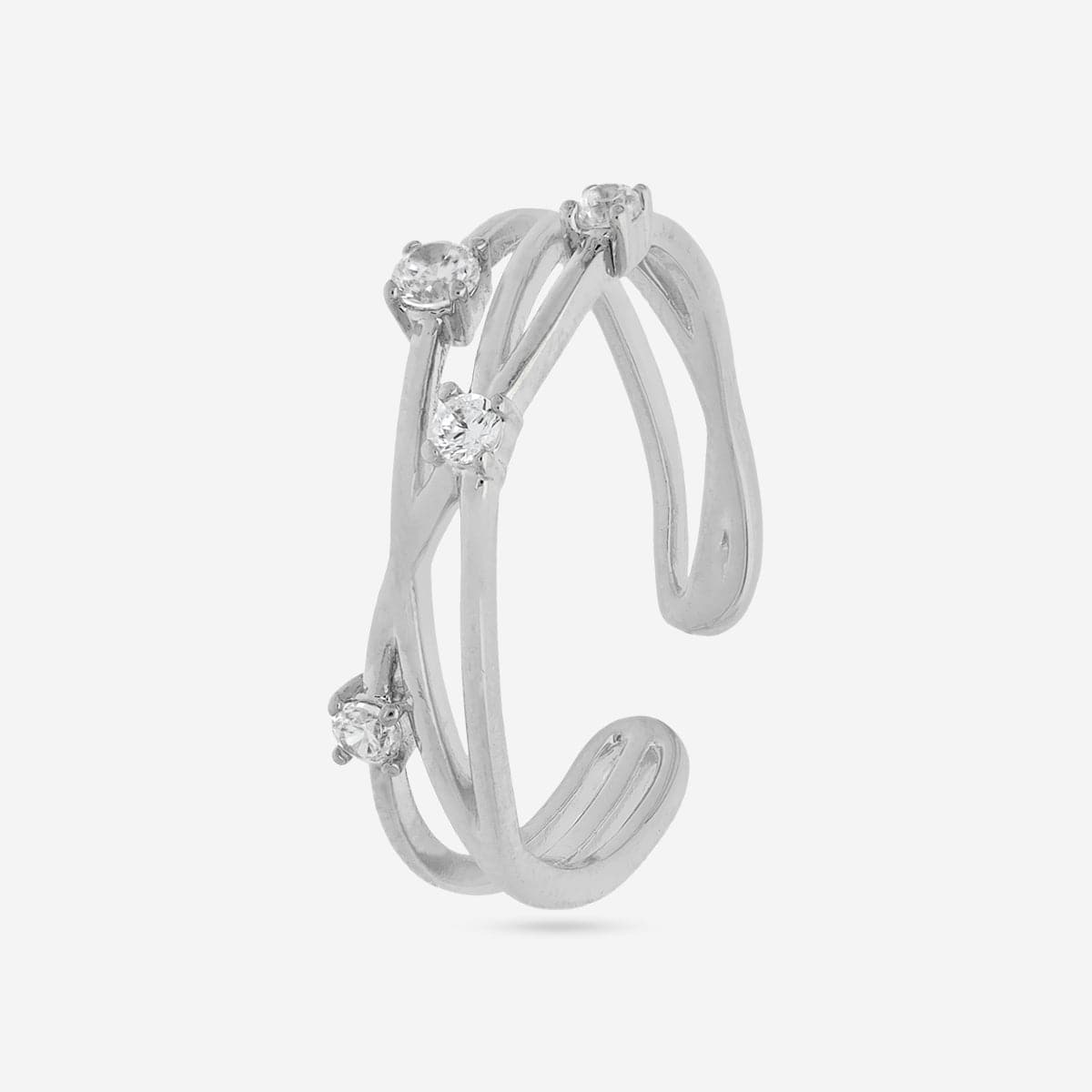 Trendy Zircon Finger Ring Trendy Finger Ring 198156