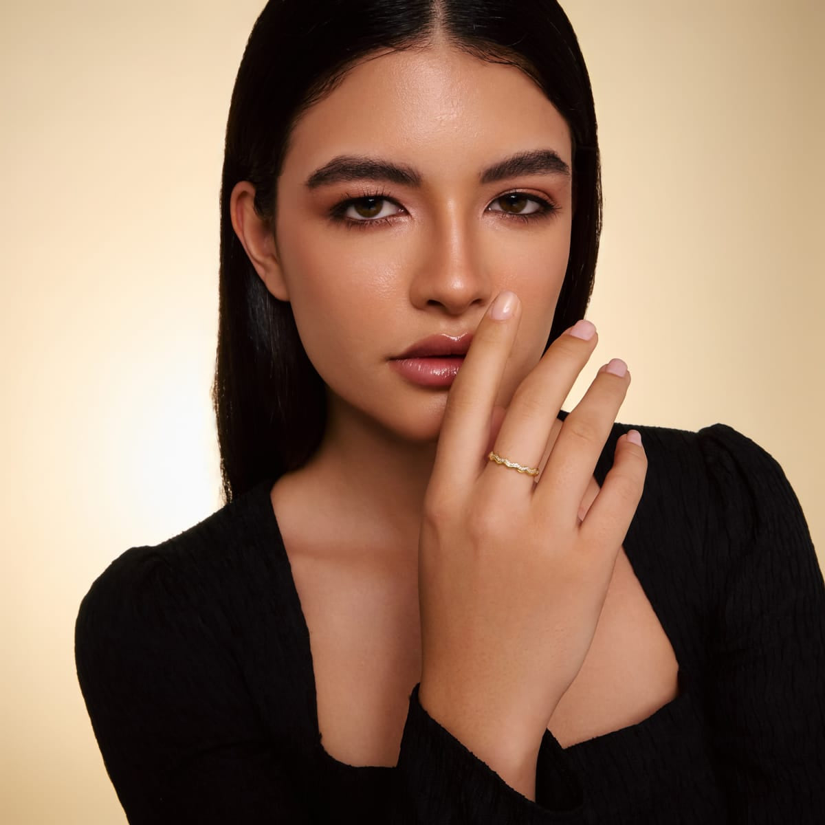 Trendy Zircon Finger Ring Trendy Finger Ring 201998