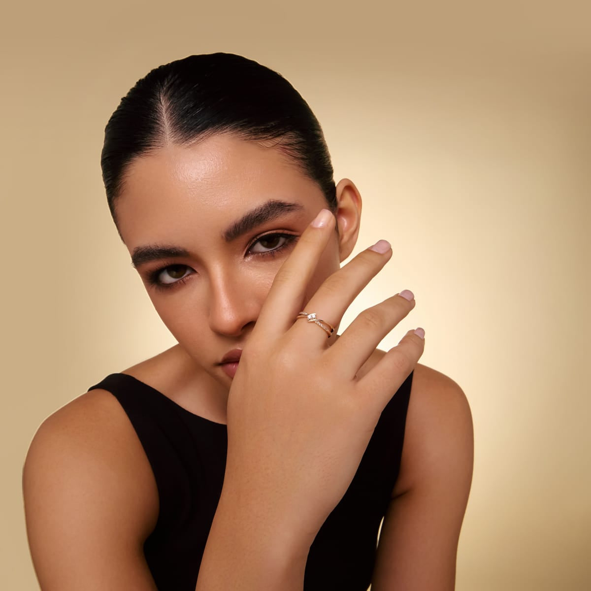 Trendy Zircon Finger Ring Trendy Finger Ring 202005