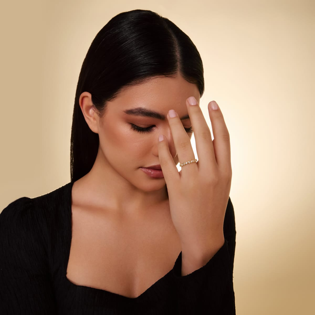 Trendy Zircon Finger Ring Trendy Finger Ring 202036