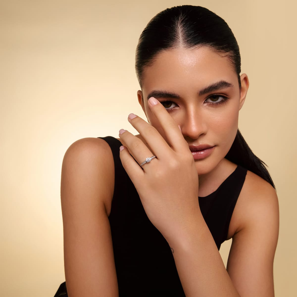 Trendy Zircon Finger Ring Trendy Finger Ring 202088