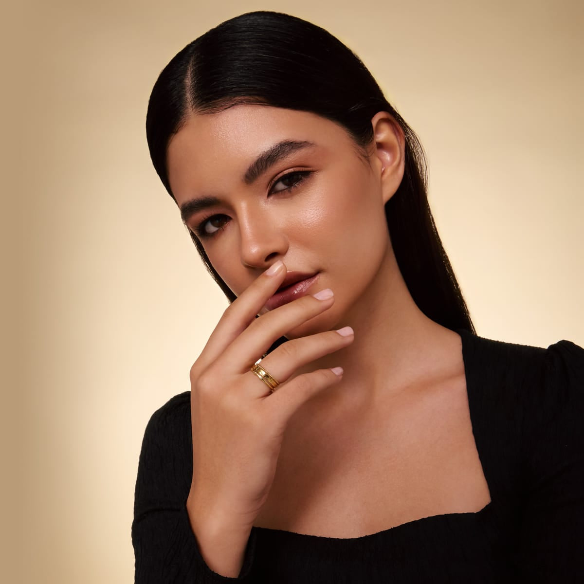 Trendy Zircon Finger Ring Trendy Finger Ring 202146