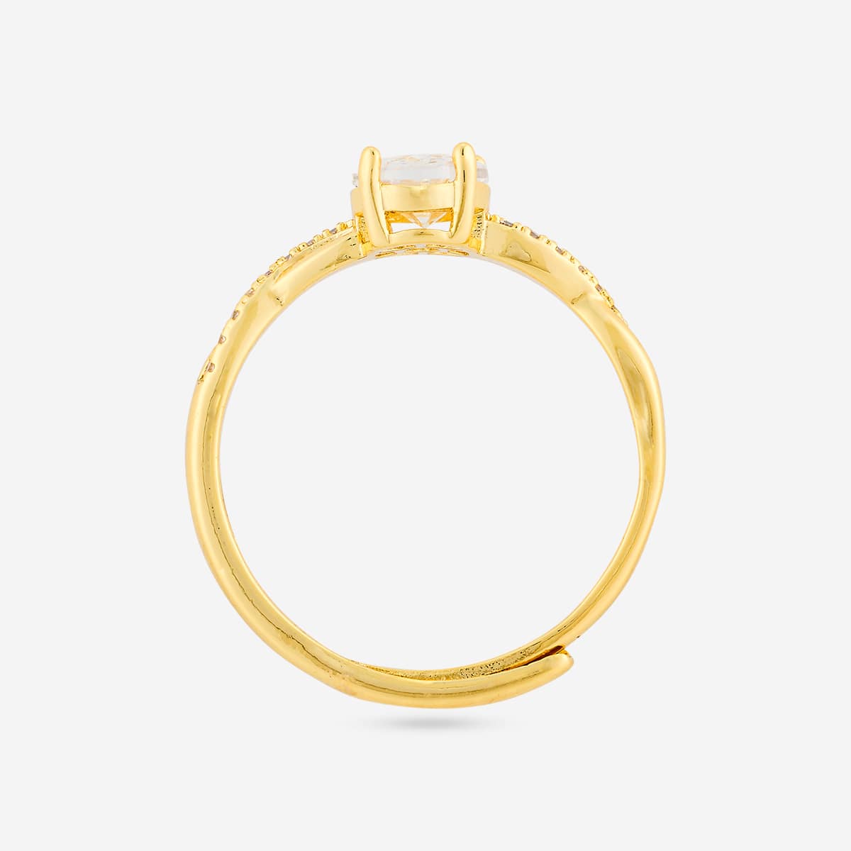 Trendy Zircon Finger Ring Trendy Finger Ring 206241