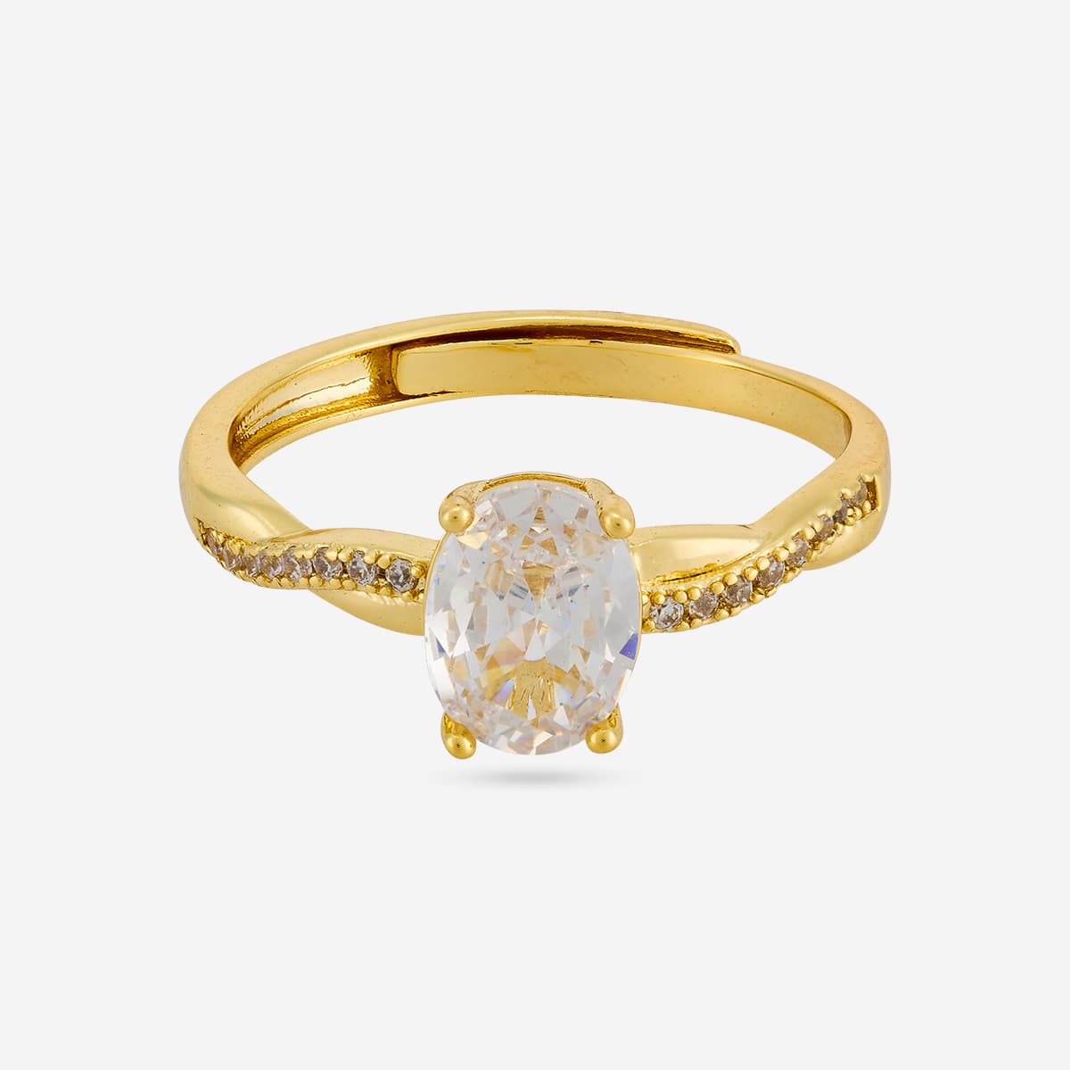 Trendy Zircon Finger Ring Trendy Finger Ring 206241