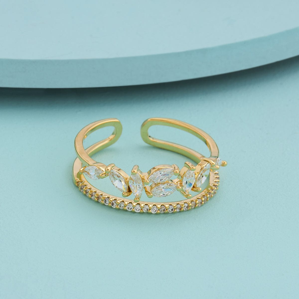 Trendy Zircon Finger Ring Trendy Finger Ring 132755