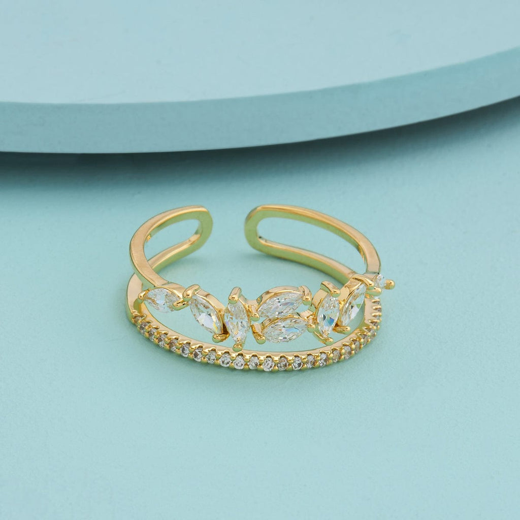 Trendy Zircon Finger Ring Trendy Finger Ring 132755