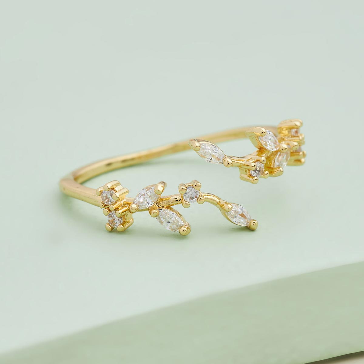 Trendy Zircon Finger Ring Trendy Finger Ring 144608