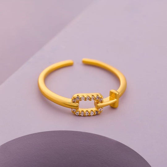 Trendy Zircon Finger Ring Trendy Finger Ring 144617