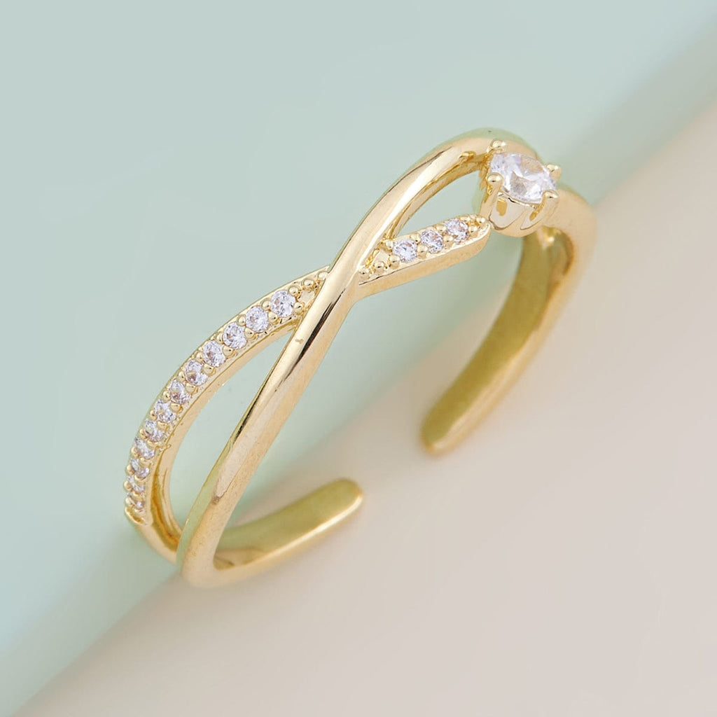 Trendy Zircon Finger Ring Trendy Finger Ring 150051