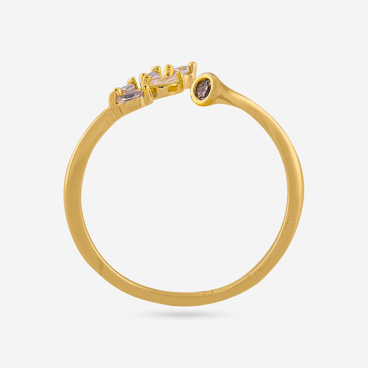Trendy Zircon Finger Ring Trendy Finger Ring 174443