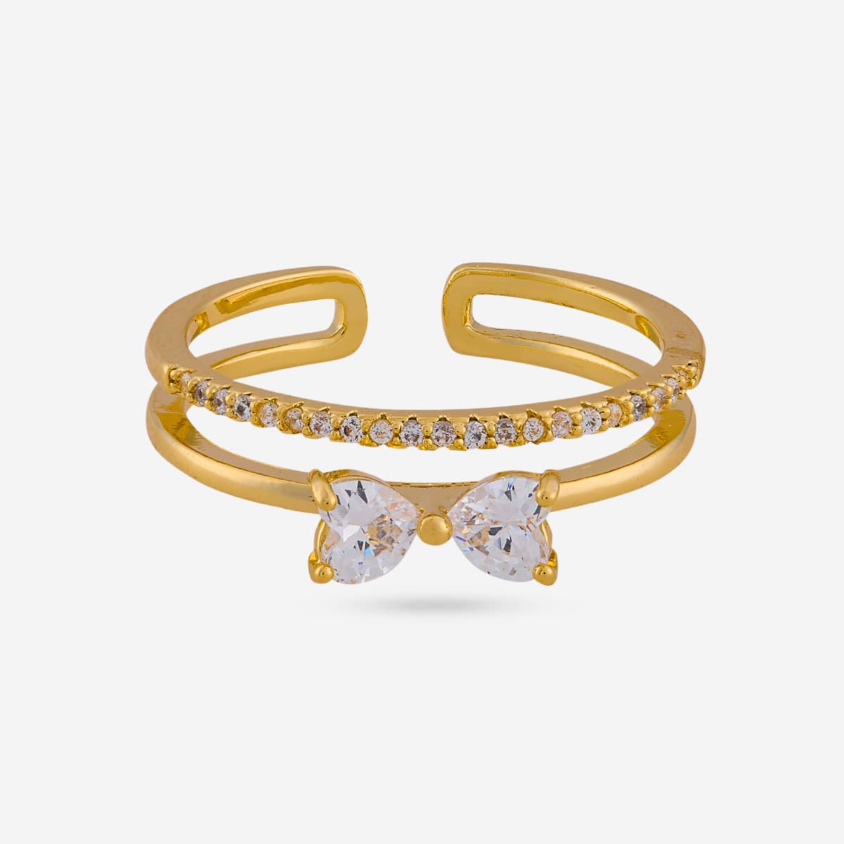 Trendy Zircon Finger Ring Trendy Finger Ring 174450