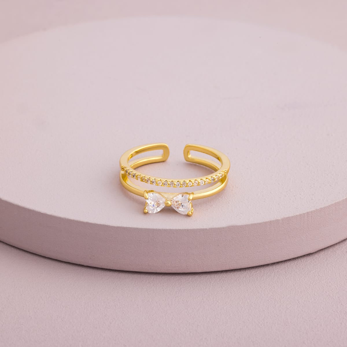 Trendy Zircon Finger Ring Trendy Finger Ring 174450