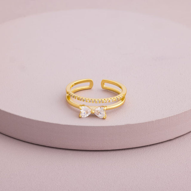 Trendy Zircon Finger Ring Trendy Finger Ring 174450