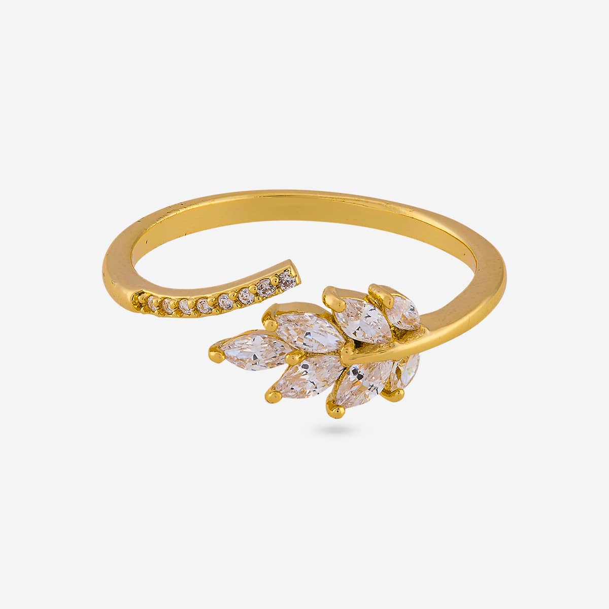 Trendy Zircon Finger Ring Trendy Finger Ring 175059
