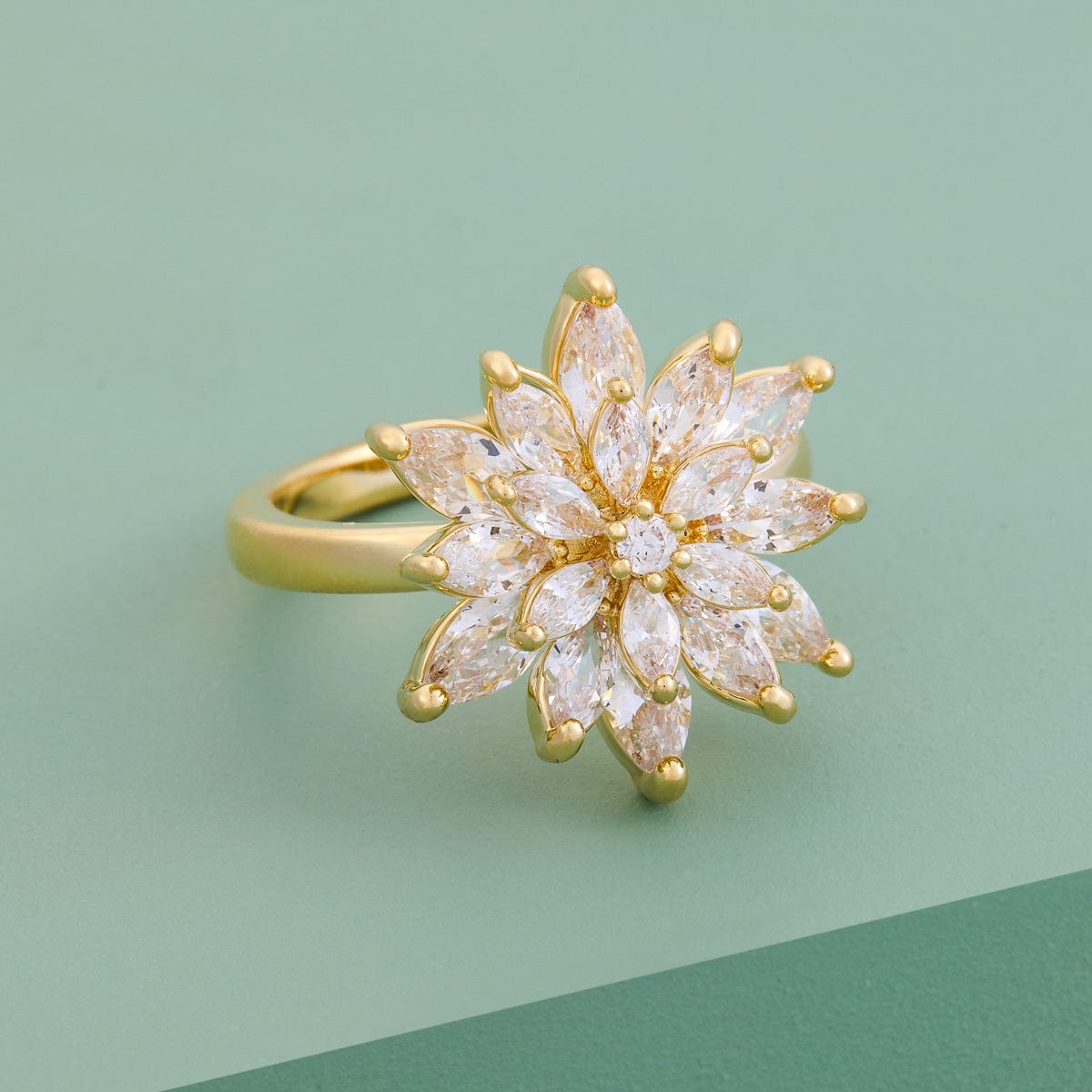 Trendy Zircon Finger Ring Trendy Finger Ring 179016