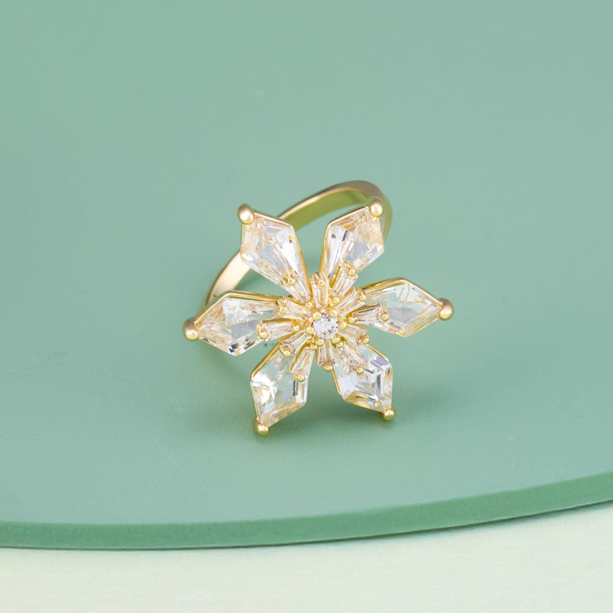 Trendy Zircon Finger Ring Trendy Finger Ring 179018