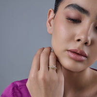 Trendy Zircon Finger Ring Trendy Finger Ring 184314