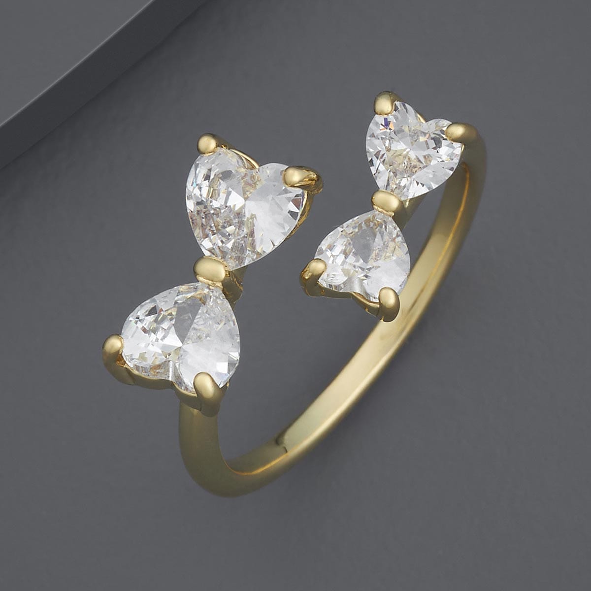 Trendy Zircon Finger Ring Trendy Finger Ring 184325