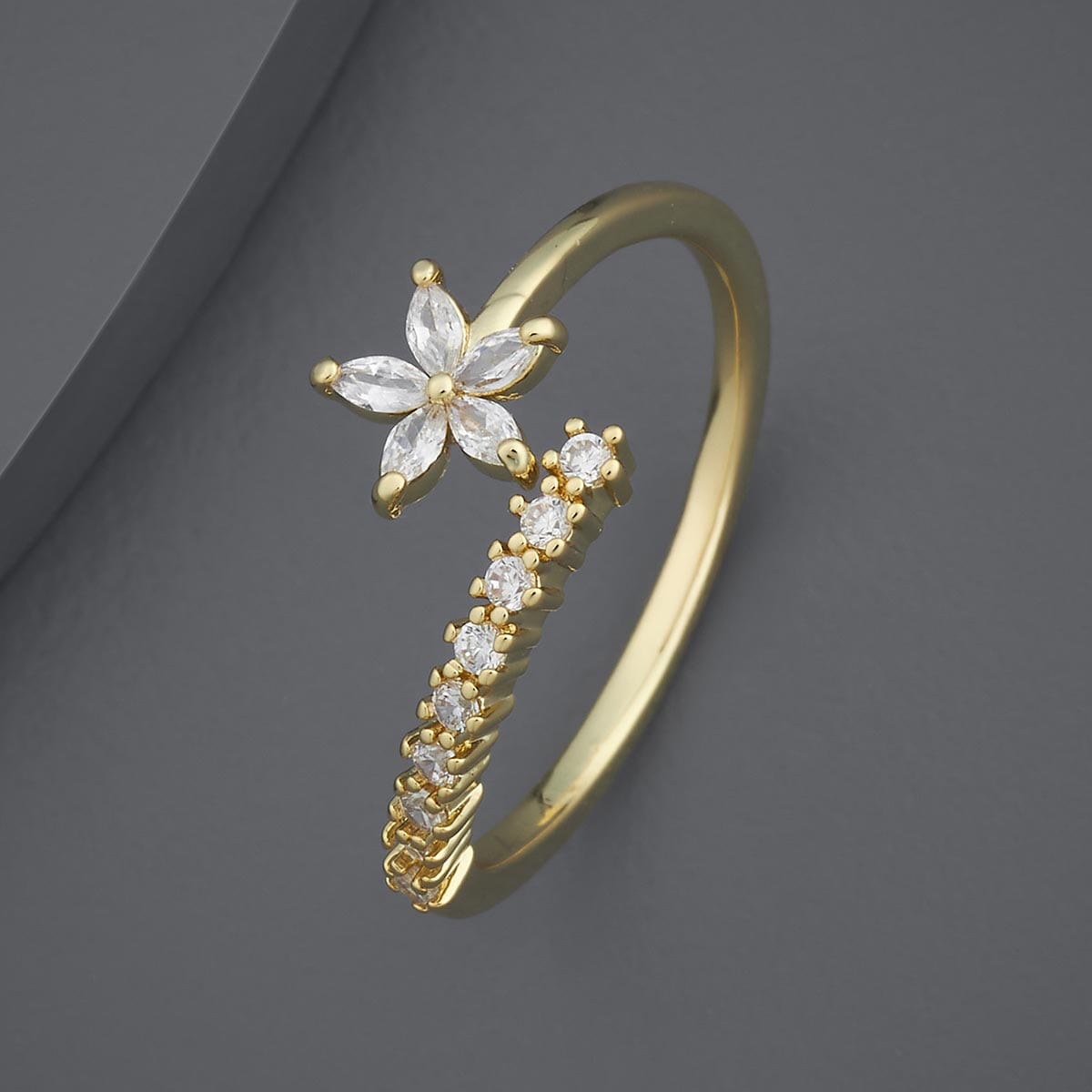 Trendy Zircon Finger Ring Trendy Finger Ring 184502