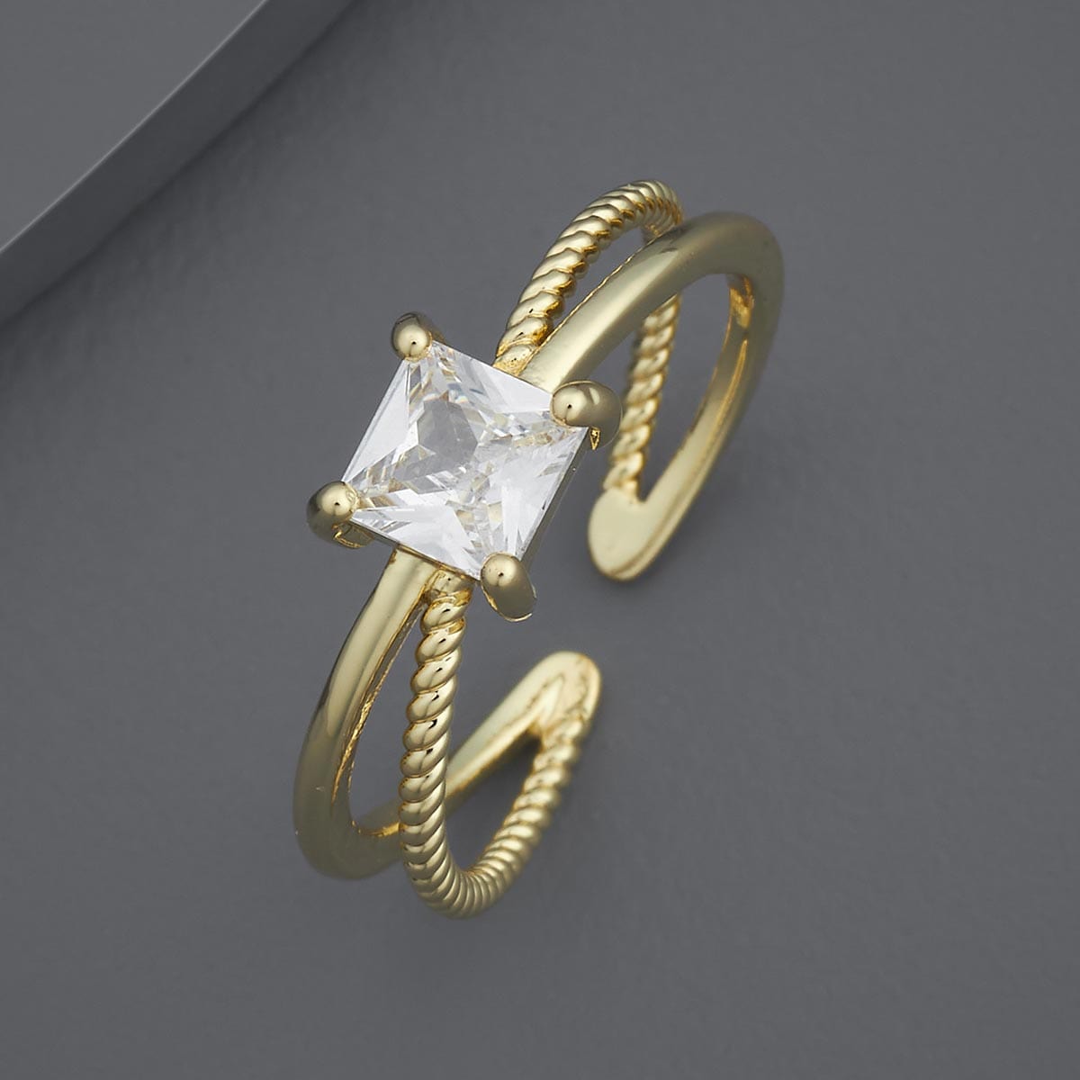 Trendy Zircon Finger Ring Trendy Finger Ring 184506
