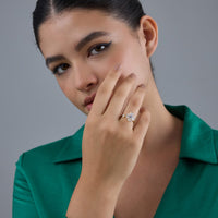 Trendy Zircon Finger Ring Trendy Finger Ring 186034